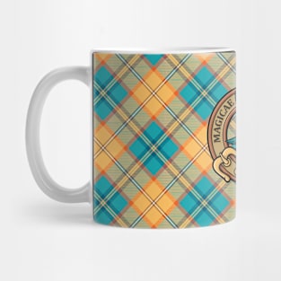 Kingfisher Crest over Tartan Mug